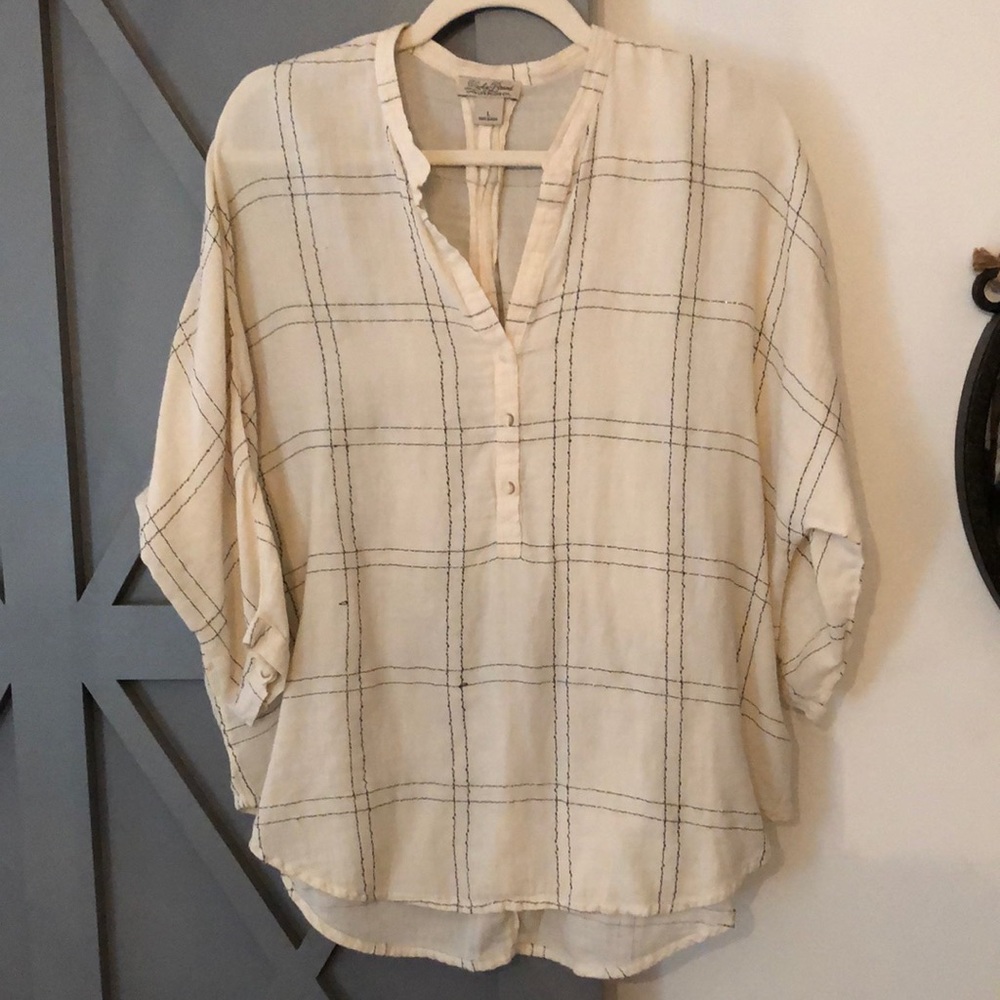 Lucky Brand oversized tunic top